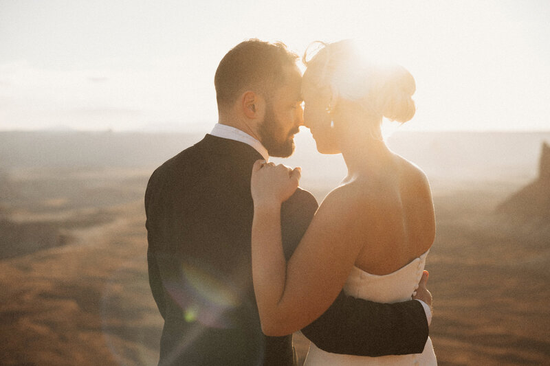 Moab Utah elopement