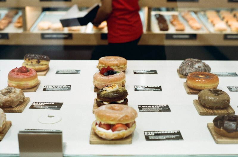 A donut shop in San Francisco