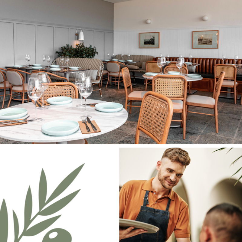 Beautiful restaurant branding