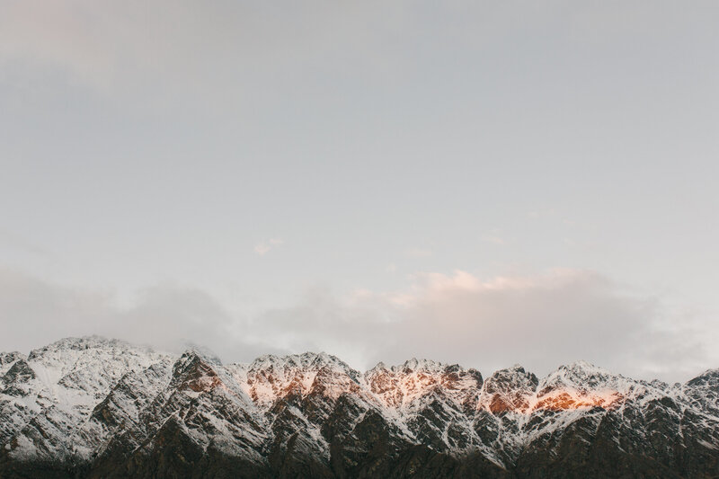 The Lovers Elopement Co - top of the remarkable mountains