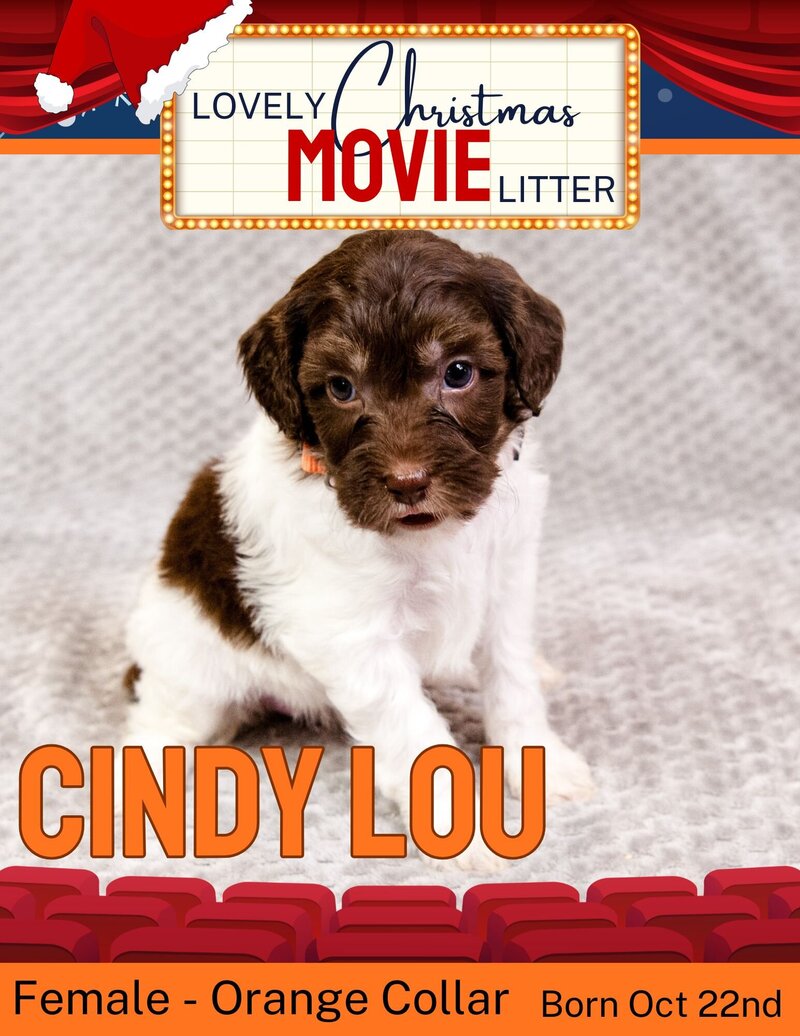 Christmas Movie - Orange Cindy Lou Female