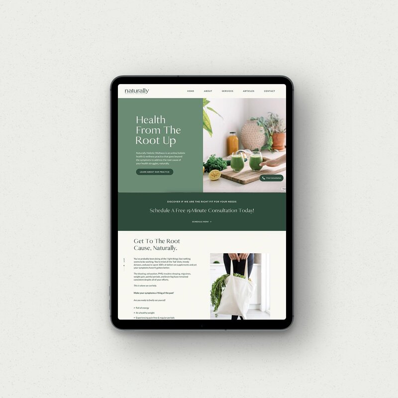 naturally-holistic-wellness-website-design-client-project-the-brand-influence-ipad-updated_