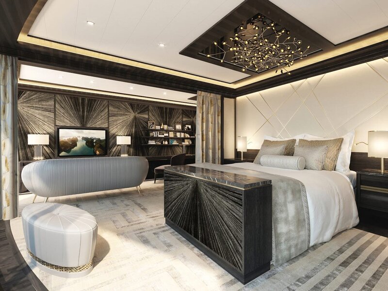Regent Seven Seas Suite Bedroom