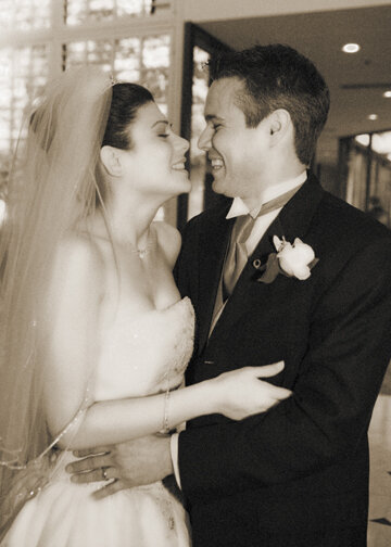 Caroline Morey Wedding Photographer Couple Embrace Sepia Orange County WeddingF27S8992infrakev+sep5x7