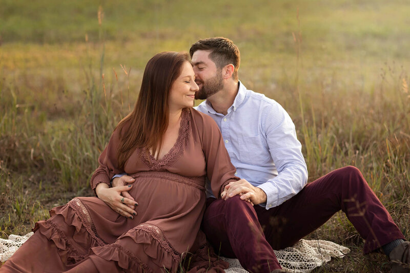Indoor Maternity Photoshoot | Glamour Pregnancy | San Jose Bay Area