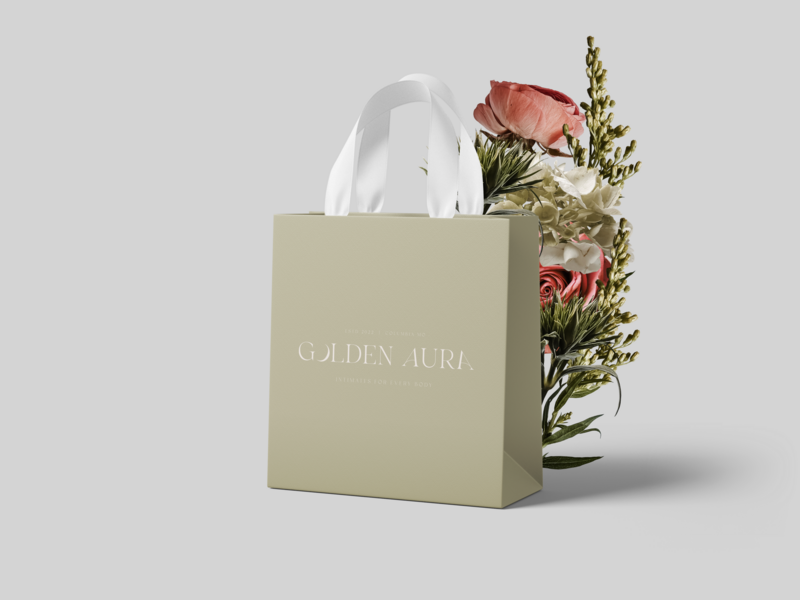 Gift Bag w Florals