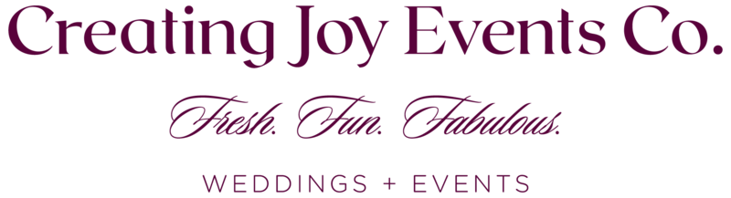 Creating Joy Events Co Wedding and Event Planner