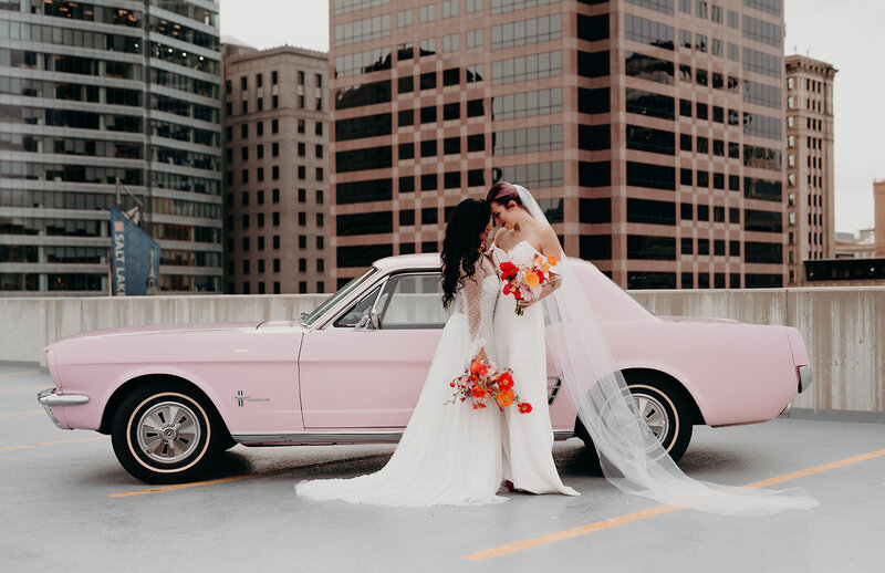 Utah Wedding Photographer | Lesbian Couple| First Look