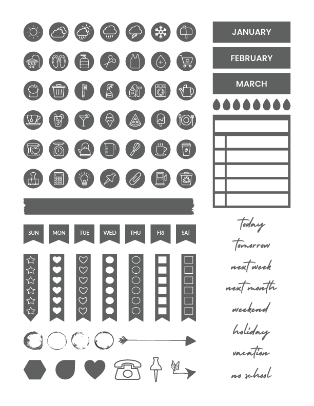 20 Five Digital Planner No 25 by Click 2 Plan-2