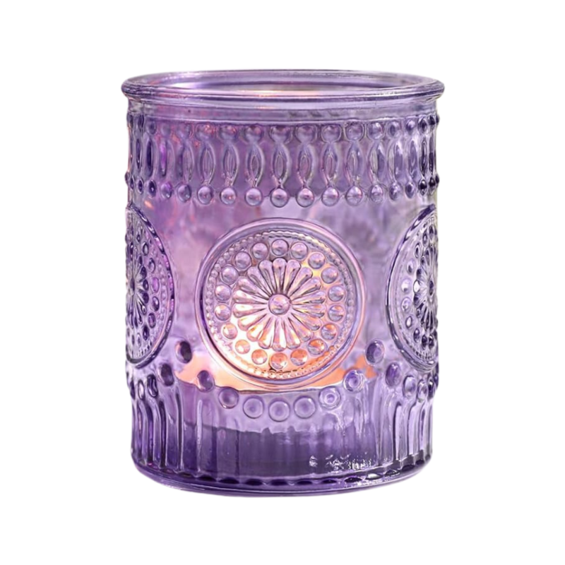AVA Purple Candle Votives