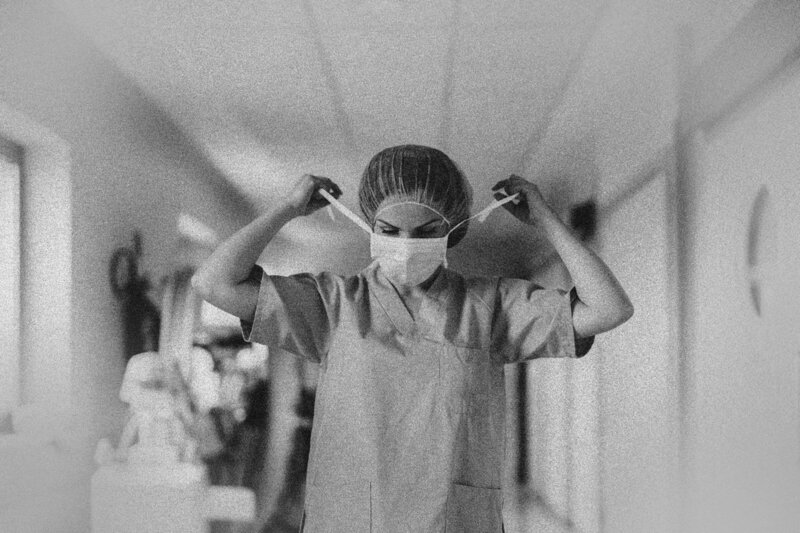 A powerful visual from the Providence Health Care campaign, showcasing Gina Clementi’s storytelling expertise in creating compassionate and impactful narratives.