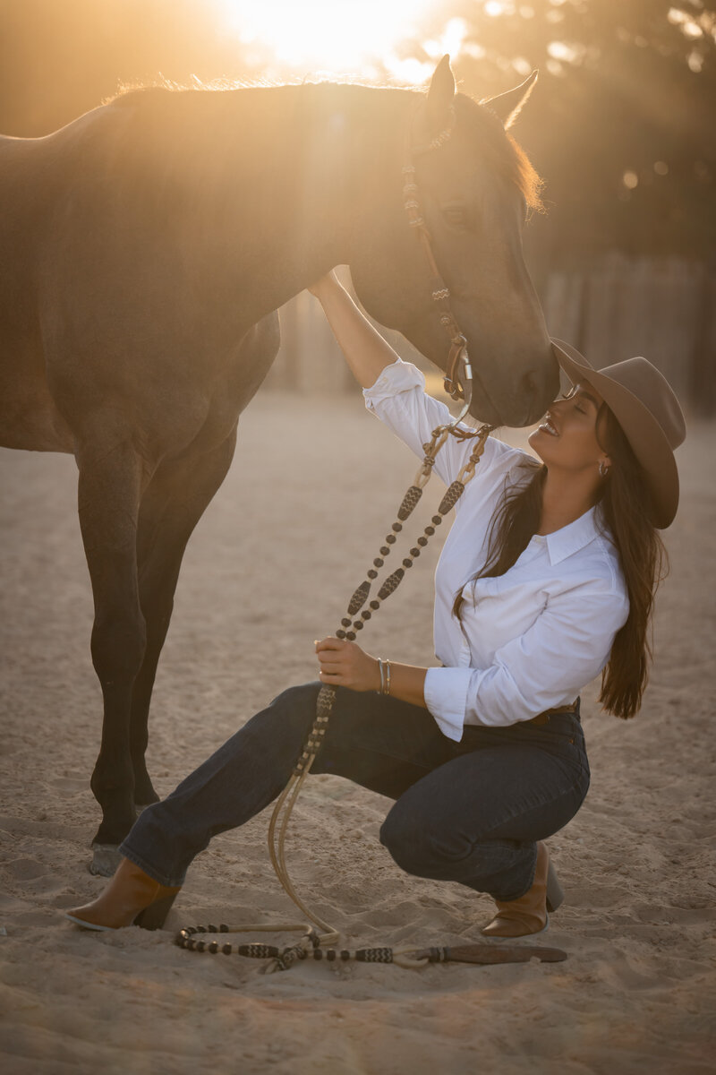 Horse and rider photography houston tx