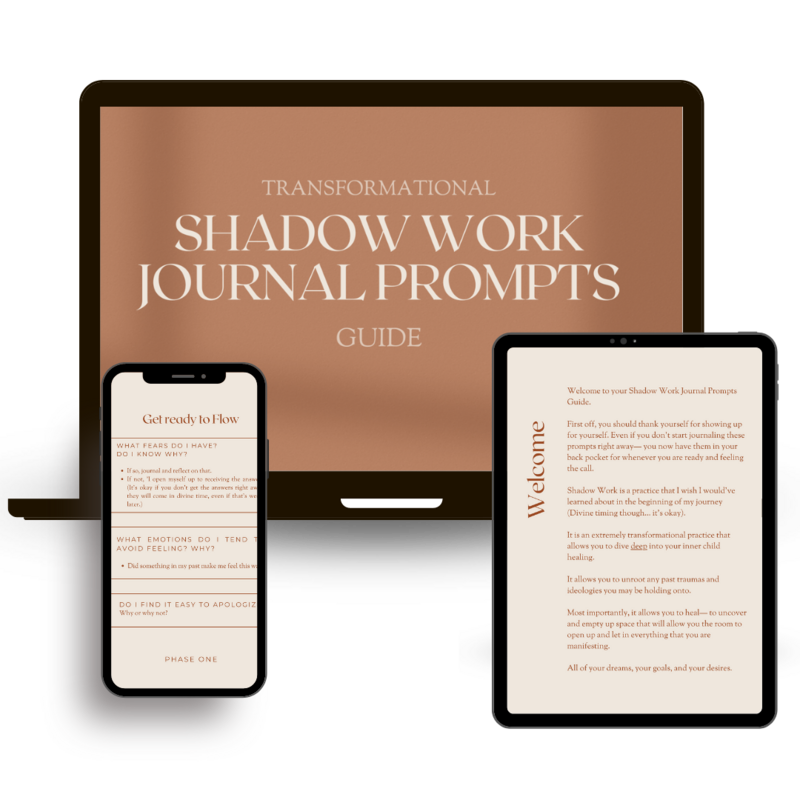 free shadow work journal prompts