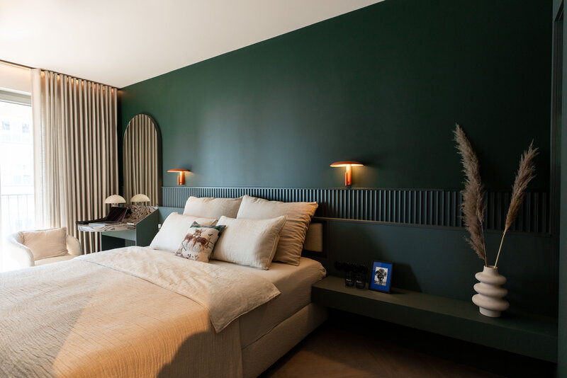 Große Wellen im Meer.