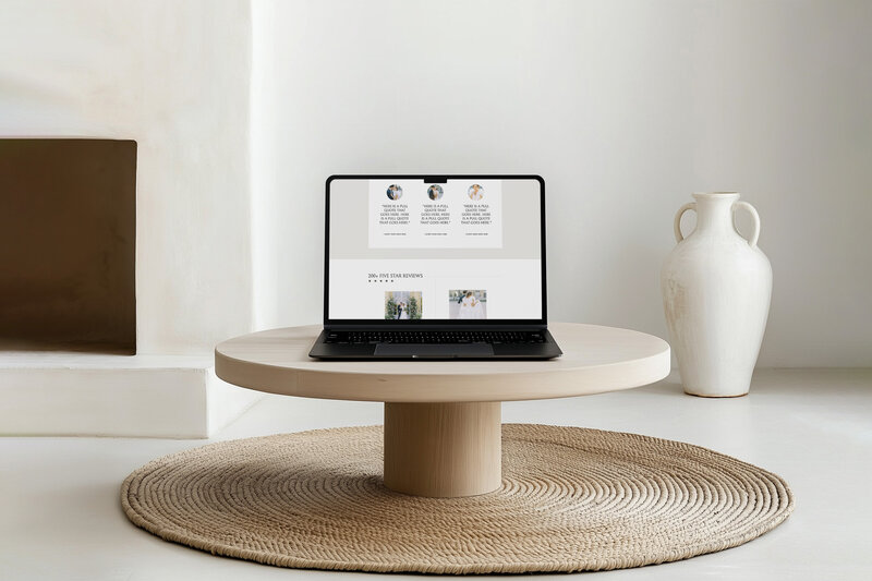 Showit Design Library - Showit Canvases for Showit Users and Showit Designers - With Grace and Gold - Best Showit Designer