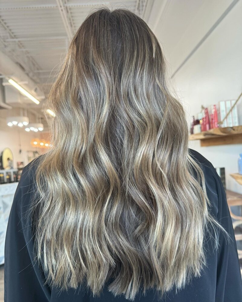 Beachy Bronde Sun-kissed  Hair Color by Salt Hair Collective - East Beach Norfolk Hair Salon for Lived in Low Maintenance Color - 15