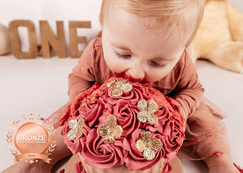 cake smash eerste verjaardag