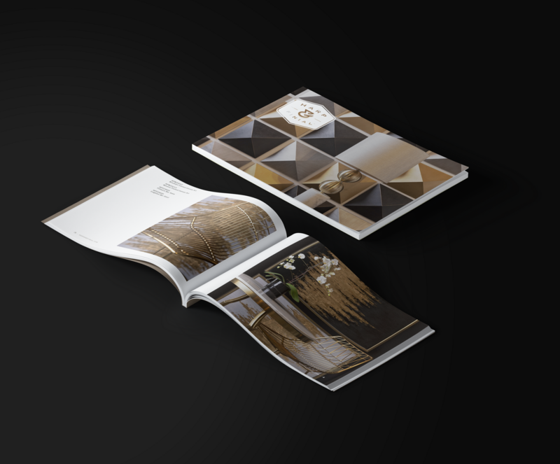 Harp & Finial Mockup