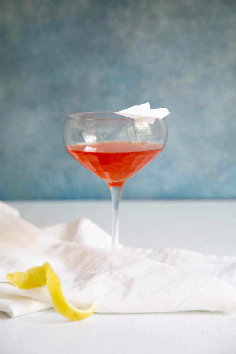 Paper plane cocktail