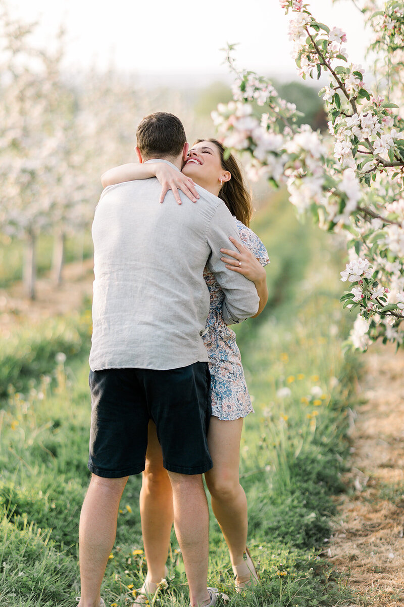 Terri-Lynn Warren Photography - Halifax Engagement Wedding Photographer Apple Blossoms-3936