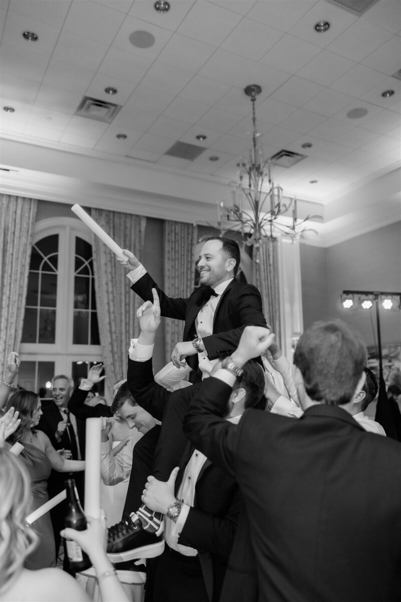 Wedding reception at the country club of Orlando by orlando wedding photographer 