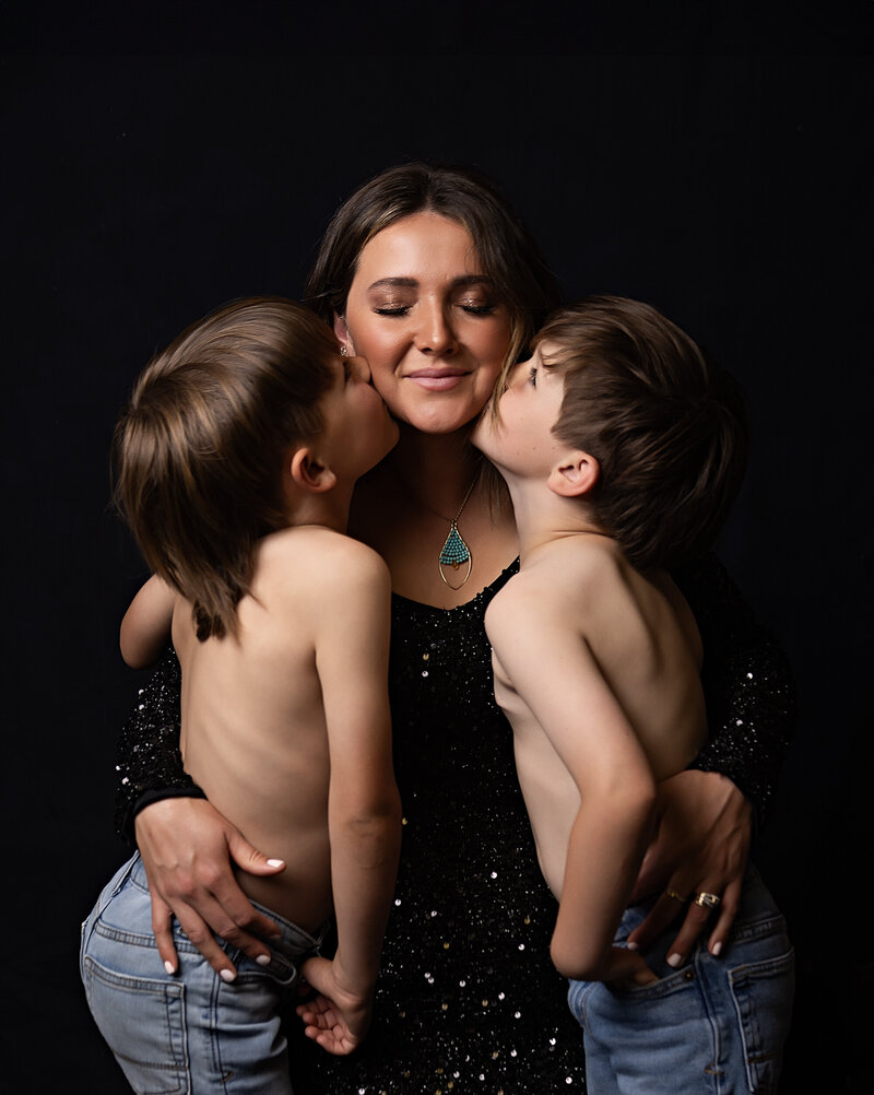 Newborn and Mother Portrait