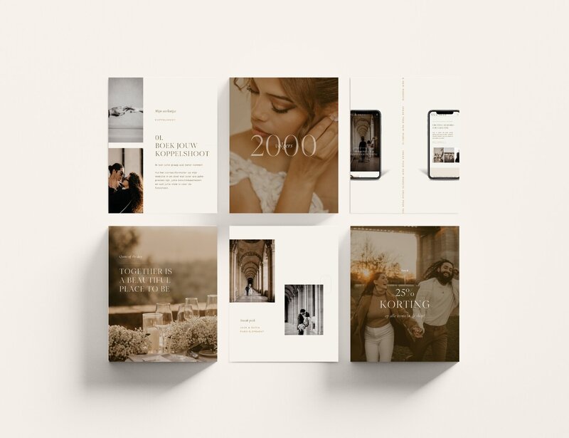 Elegante Instagram templates voor fotografen