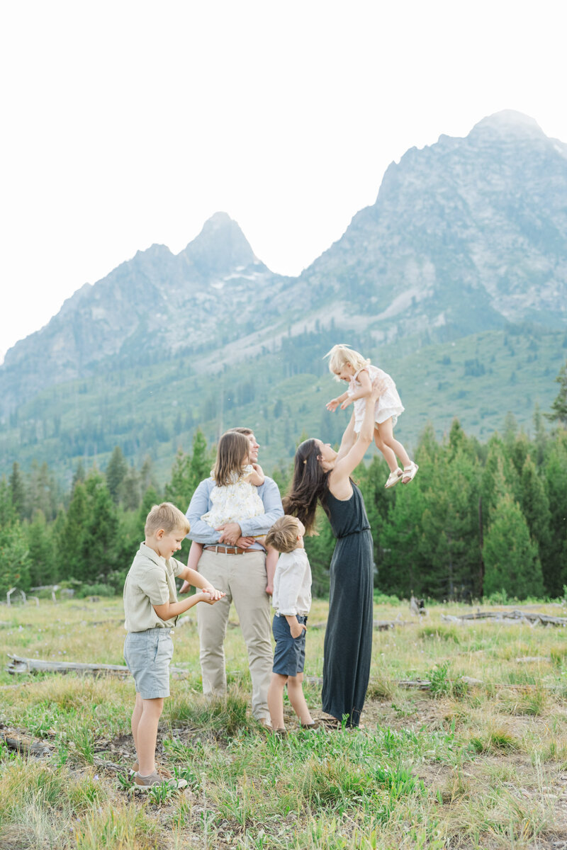 String Lake Family Photos | Family Photos in Grand Teton National Park