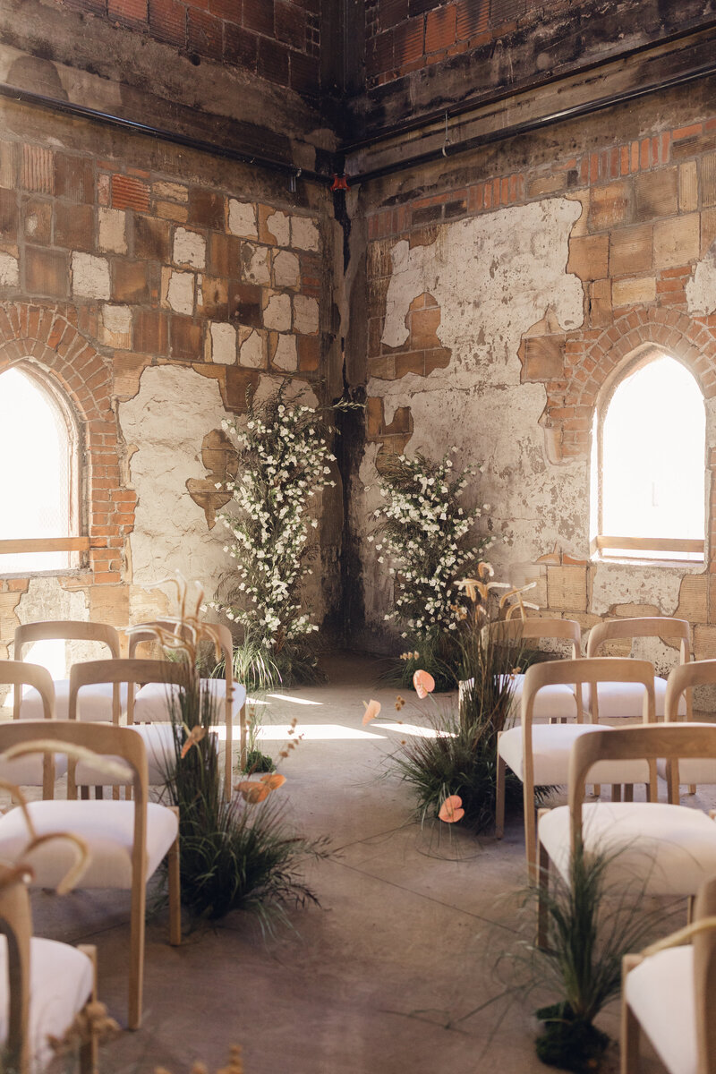 wedding flowers at Silverleaf country club in Scottsdale, AZ