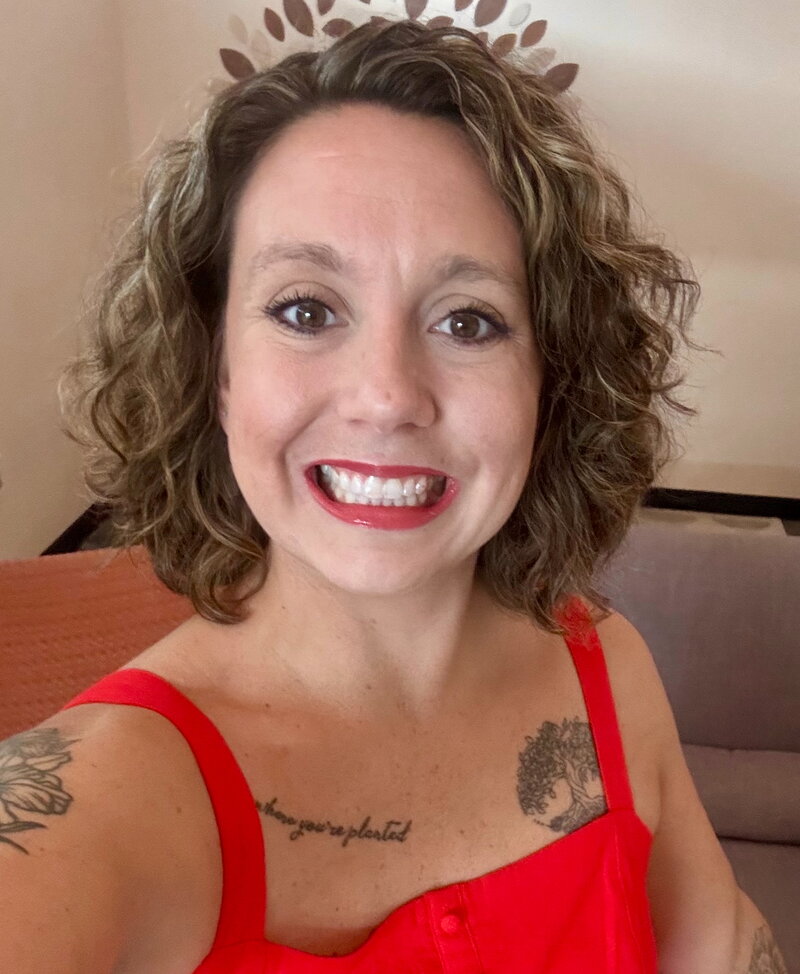 Mother holding toddler son in arms