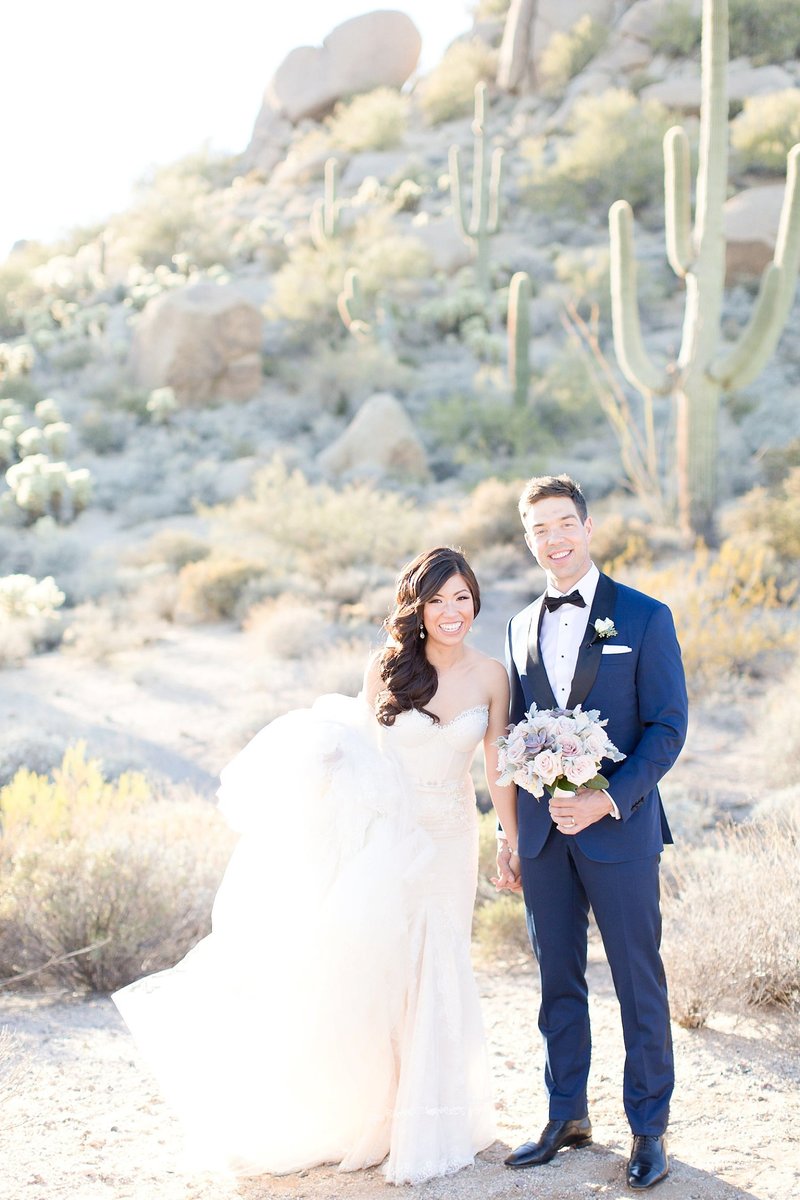 Blush Four Seasons Scottsdale Troon North Wedding | Amy & Jordan Photography