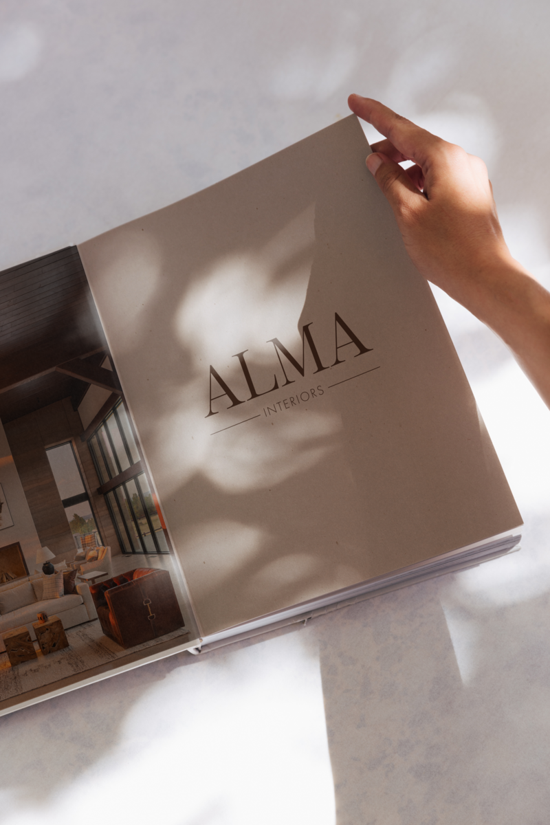 Alma Interiors Hardcover Book