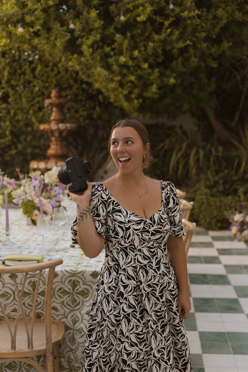 kenzie pellerin poses with camera