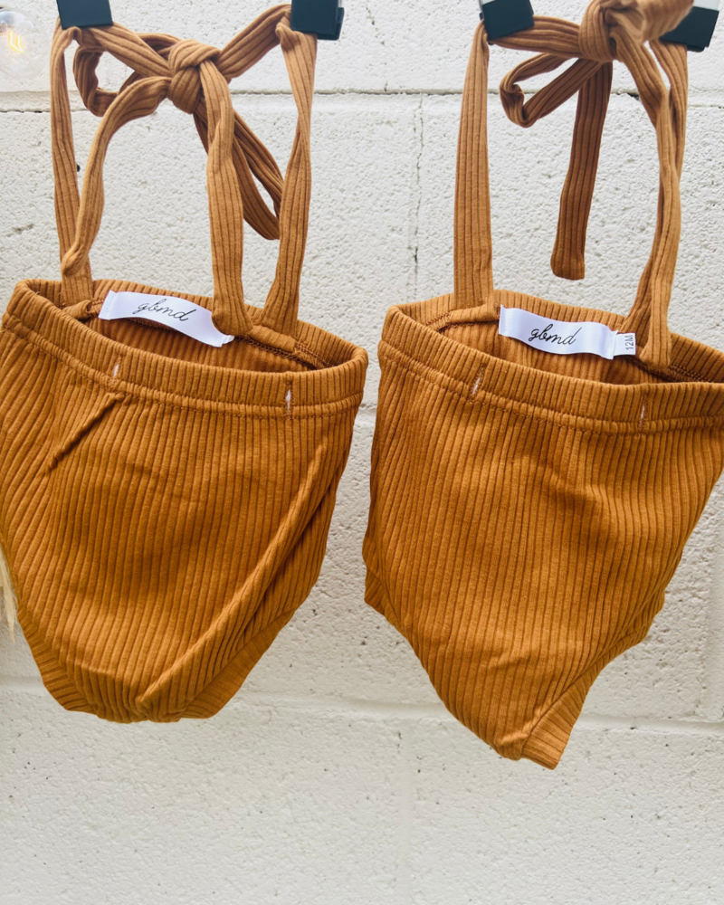Tan Suspenders