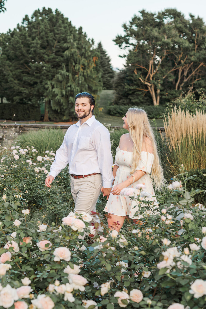 Longwood Gardens - Sonny and Brooke Engagement Session-16