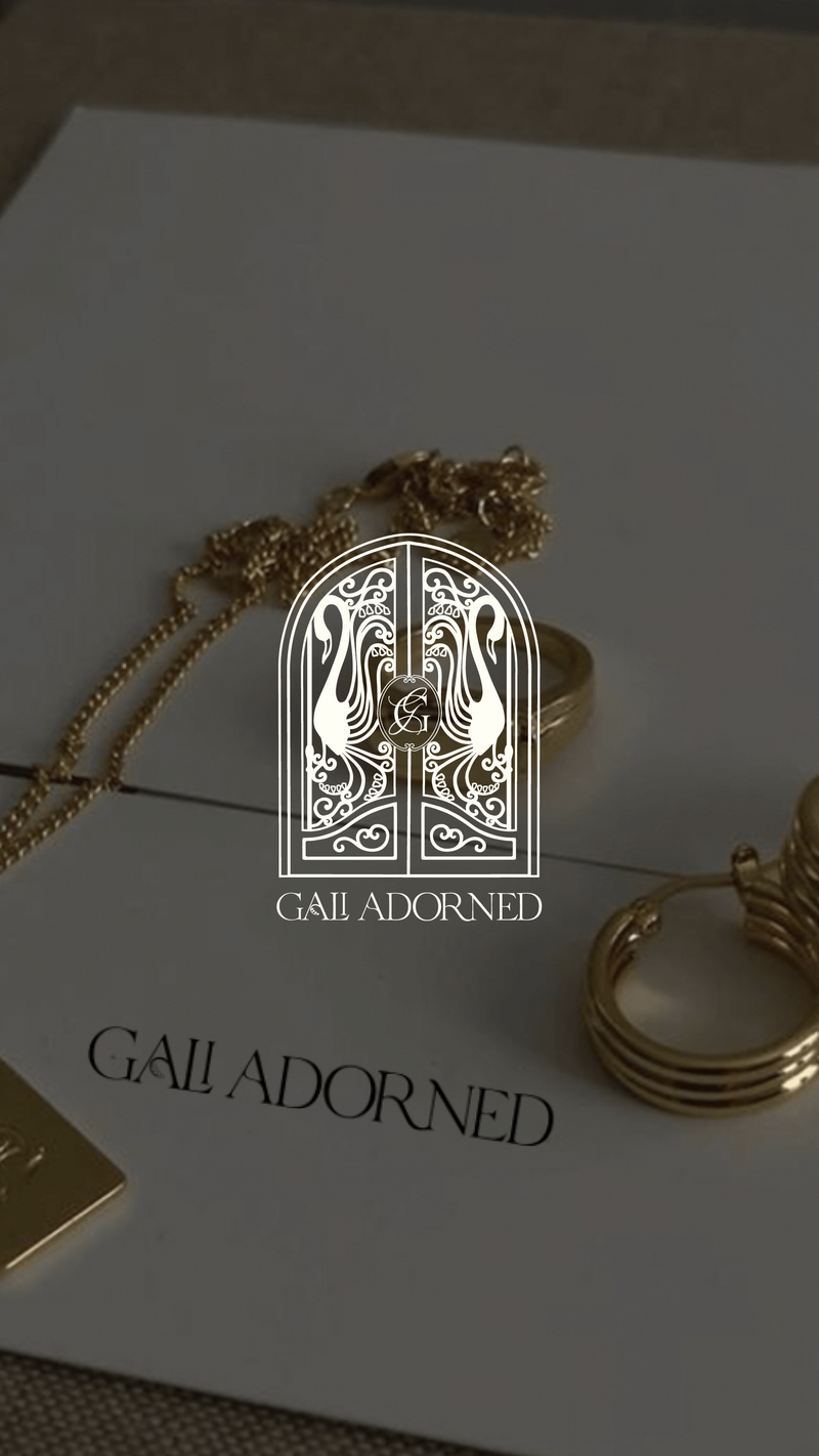 Brand design for jewelry designer showing brand and creative strategy for creatives