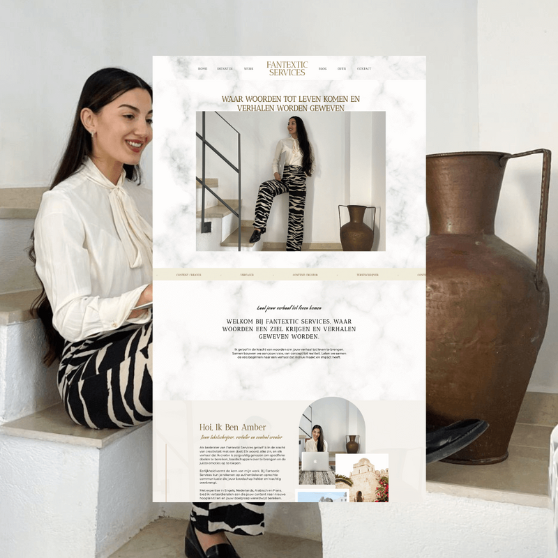 The Enola Effect. Showit webdesign en branding voor vrouwelijke ondernemers