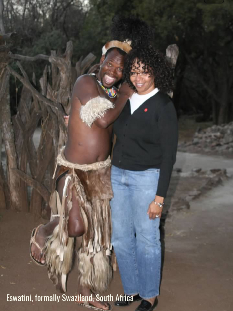 Taking in the sites while in South Africa