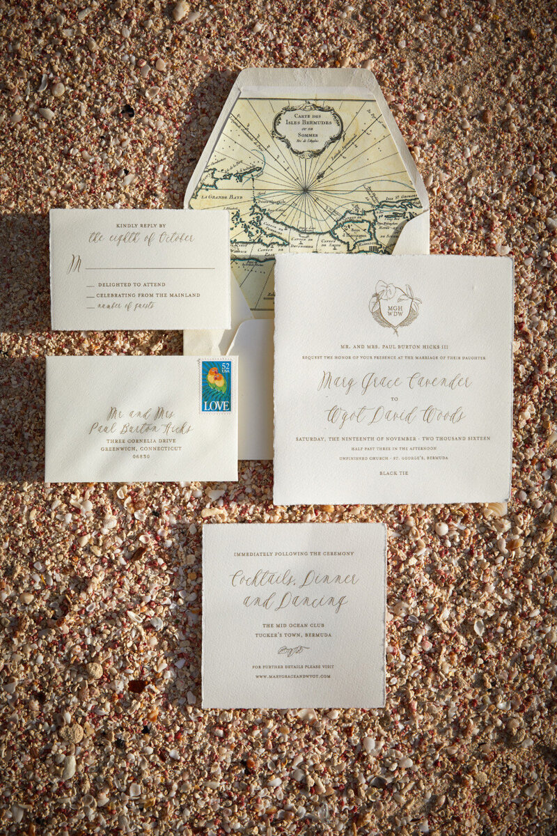 Bermuda Wedding Invitations