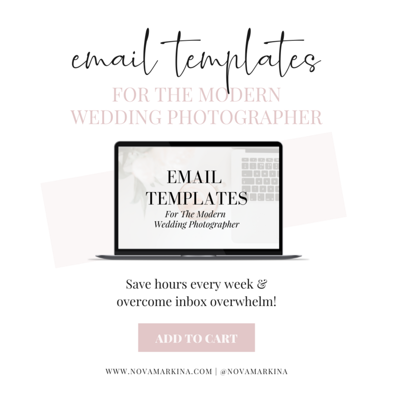 Email Templates | Photography Coach | Photography Mentor | Photography Education  | Wedding Photographer Mentor | In a Flash! Becoming a Six-Figure Photographer