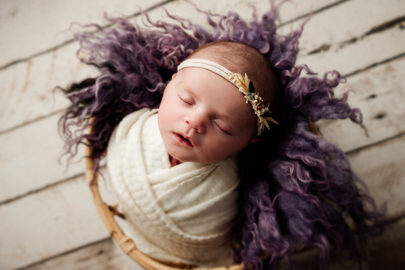 baby girl purple