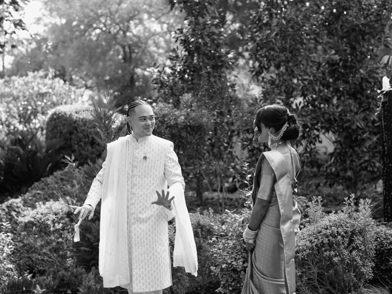 first look_south asian wedding