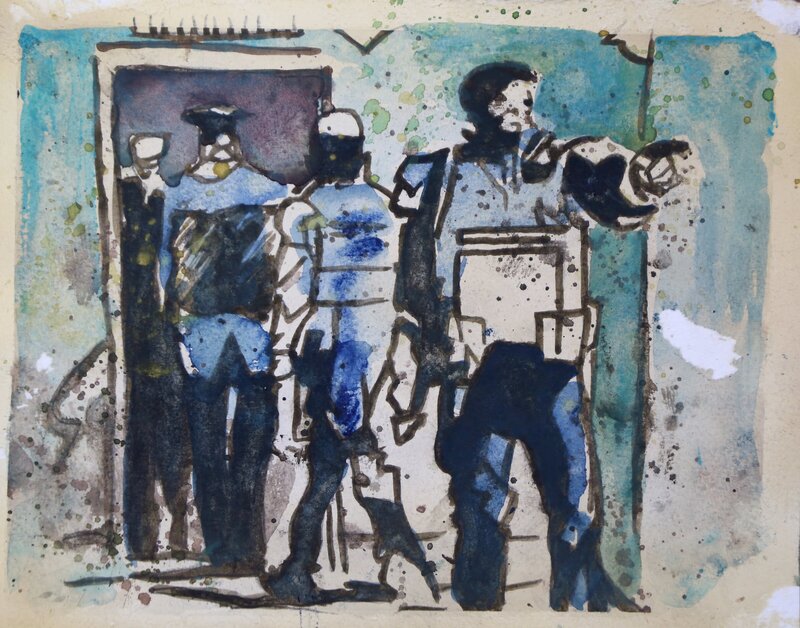 Brent Ray Fraser Paintings - The 100 TV Show 2018 - 49