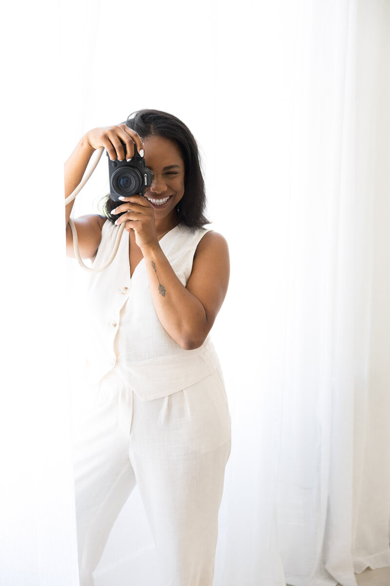London based Family Photographer in the studio