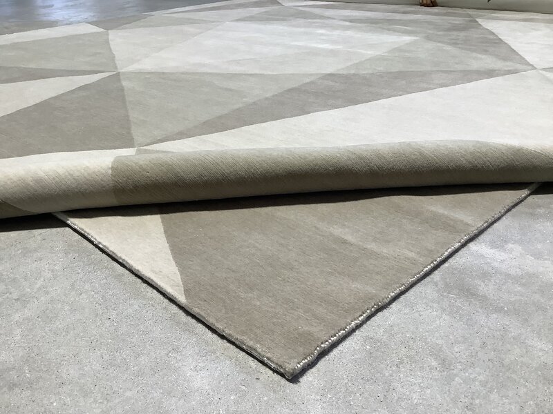Puzzle in Mohair folded
