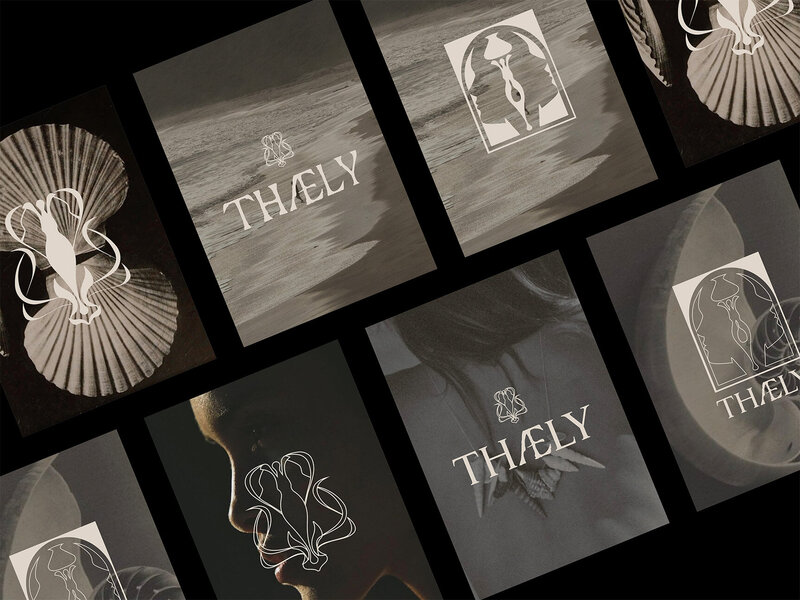 thaely logo poster