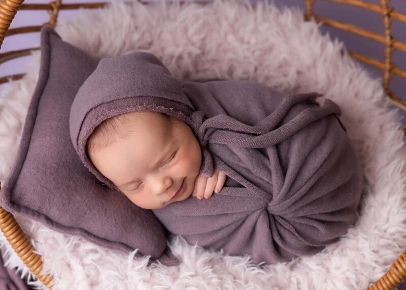 newborn-mini-session-purple-basket-prop