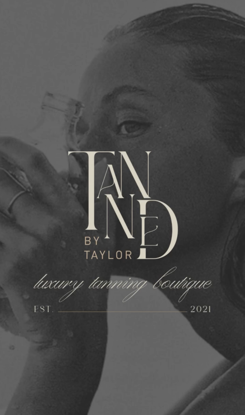 Strategic brand board created for a female-owned lifestyle business by ReVibe Design Co.