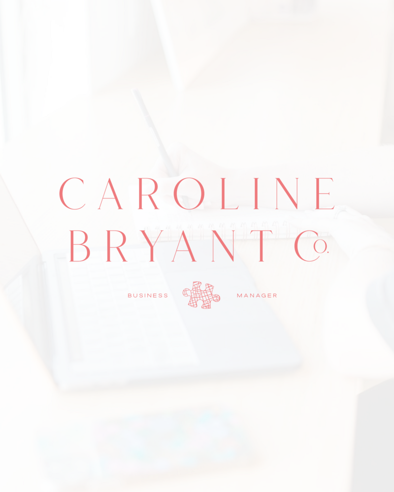 Caroline Bryant Co Brand Design