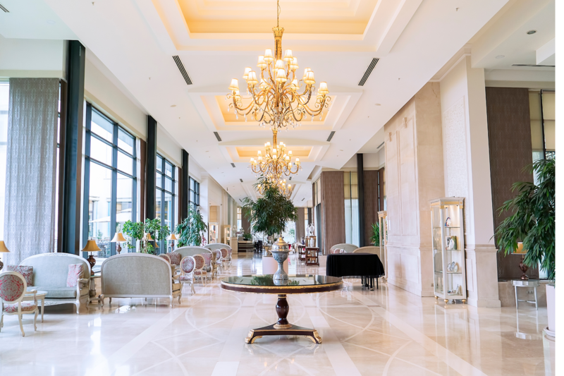 Creates Travel Luxury Hotel Lobby